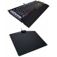 Corsair Gaming K95 RGB PLATINUM Mechanical Keyboard & Polaris Mouse Pad